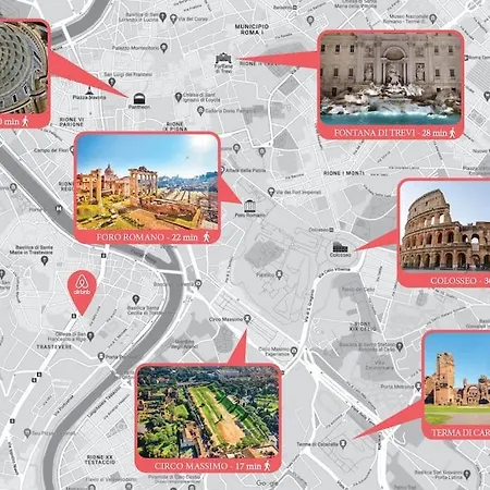 Apartment Trastevere White
