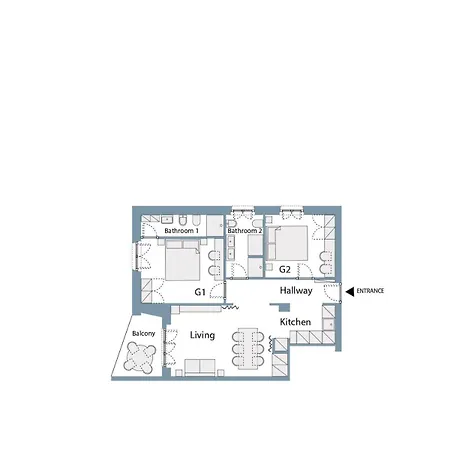 Bigfamilyflats - San Paolo - 6pax Rome