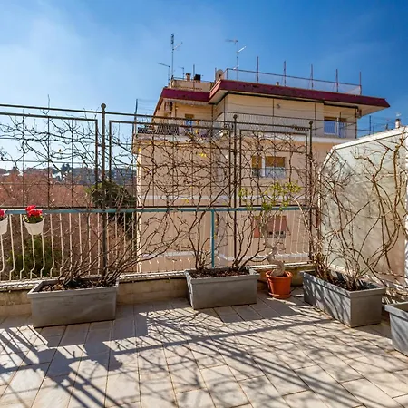 Vatican Exclusive Penthouse W Terrace And Parking Apartment