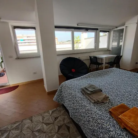 Il Mulo Volante - Panoramico Attico Con Terrazzo A Trastevere * Roma