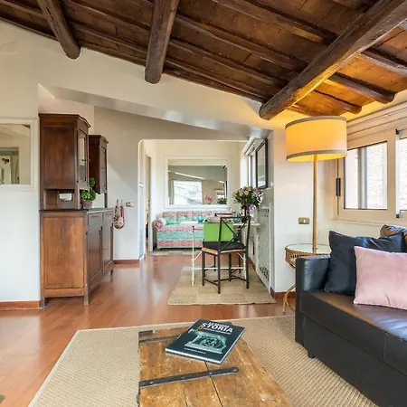 As Feel - Cozy Penthouse In Navona Appartamento