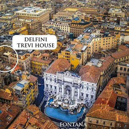 招待所 Delfini Trevi House