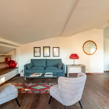 Bright And Comfy Terraced In Trastevere Apartment *