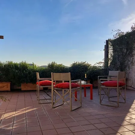 Beautiful Loft In Ponte Milvio With Terrace Apartmán Řím
