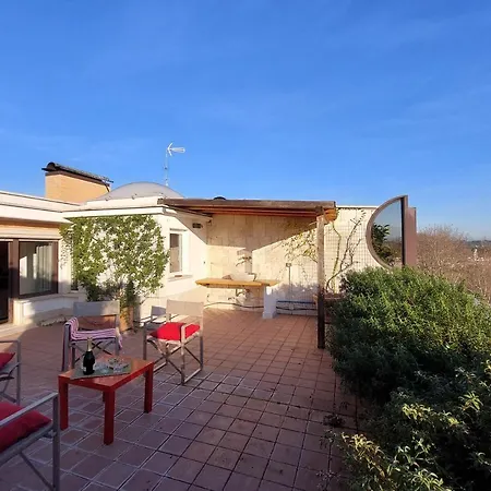 Beautiful Loft In Ponte Milvio With Terrace * Řím