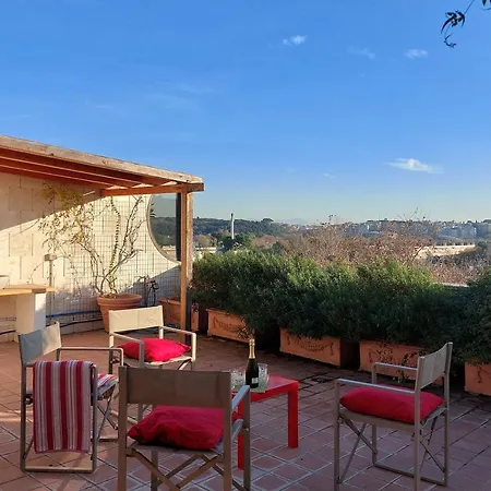 Beautiful Loft In Ponte Milvio With Terrace Apartmán *