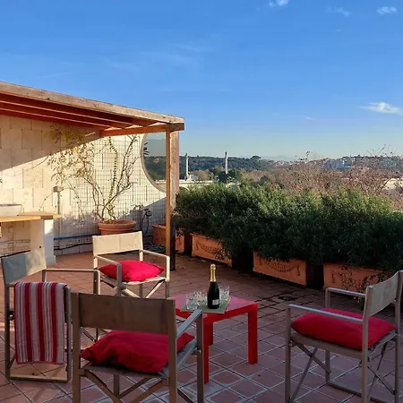 Apartmán Beautiful Loft In Ponte Milvio With Terrace *