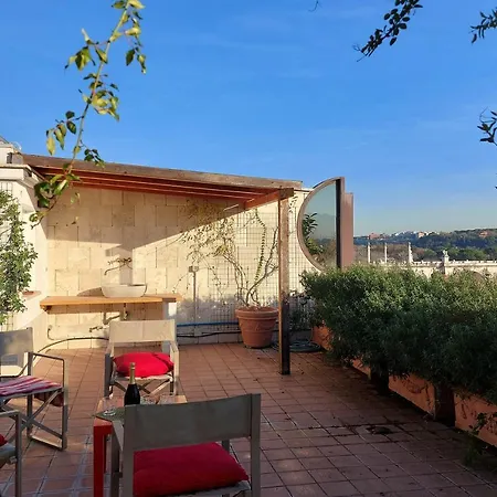 Beautiful Loft In Ponte Milvio With Terrace * Řím