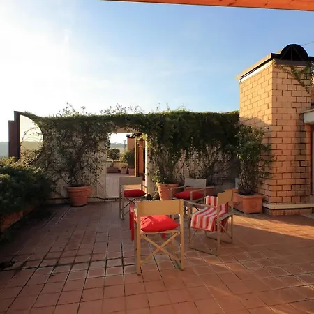 Beautiful Loft In Ponte Milvio With Terrace Apartmán *