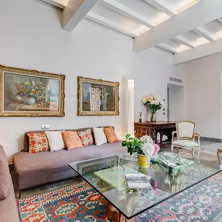 Bmga L Luxury With Patio In Trastevere Holiday home