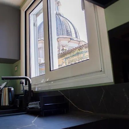 Appartamento Navona Penthouse - Attico Vista Cupola 4 Posti