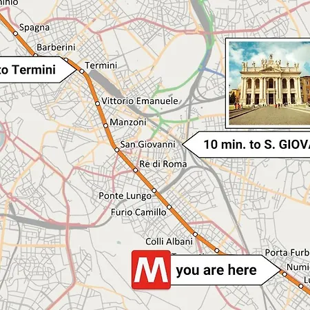 15 Minutes From Center & Metro 2 Minutes * Rome