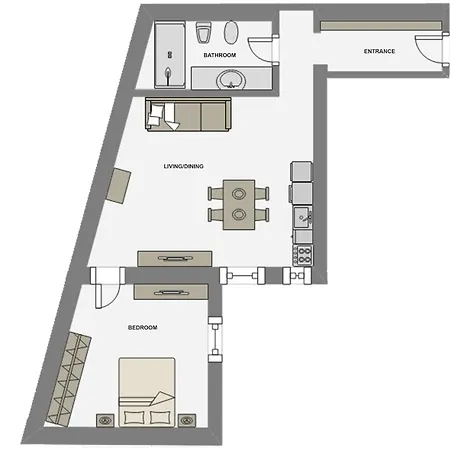 Apartment St Peter Metro At 3 Minutes