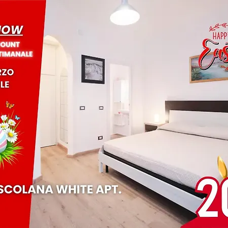 Daire New Tuscolana White - Moderno Monolocale Roma