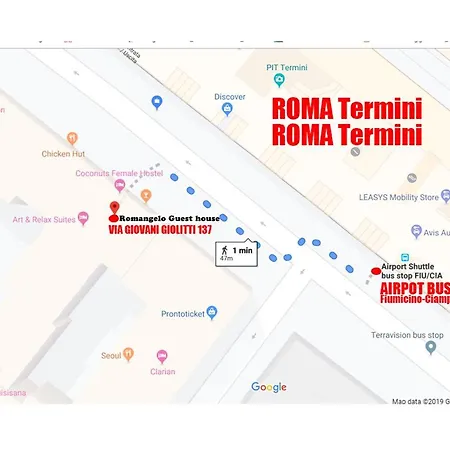 Pensión Romangelo Termini