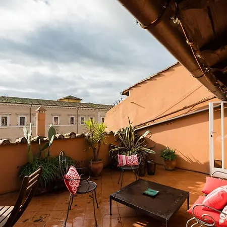 Appartement Amazing Penthouse With Private Terrace In Trastevere Rome