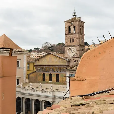 Apartment Amazing Penthouse With Private Terrace In Trastevere *