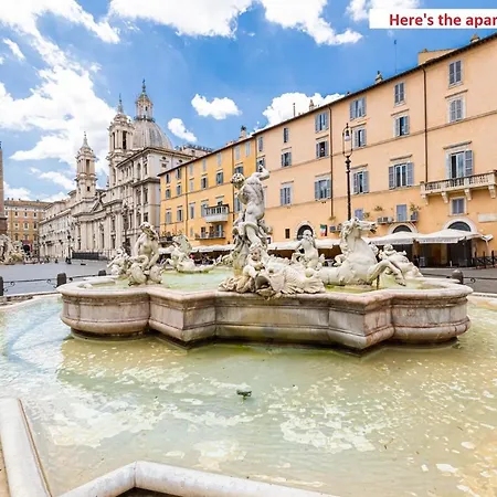 Roman Holiday For 6 By Piazza Navona Apartment *