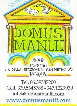 Domus Manlii Bed & Breakfast Roma