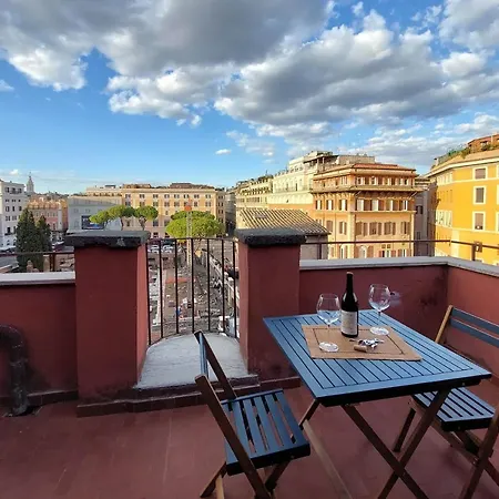 Torre Argentina - Panoramic Penthouse For 8 People With Wonderful Terrace * Rome
