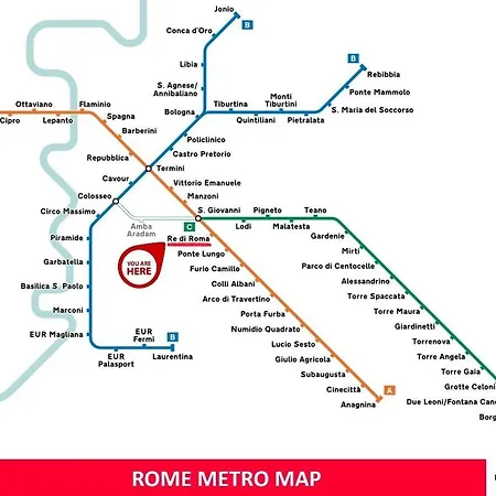 Intero Nel Cuore Di // Metro A~b~c Apartment