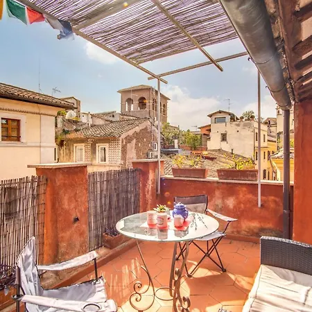 Lovely Attic With Private Terrace By Piazza Navona Apartment Rome