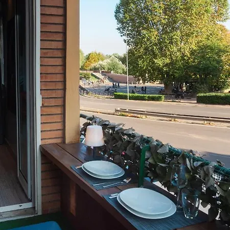 Apartment Luxury In Front Of Ponte Milvio Rome