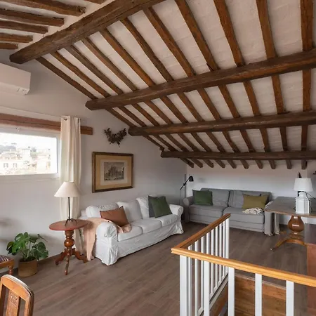 Amazing Penthouse With Terrace And Rooftop In Trastevere