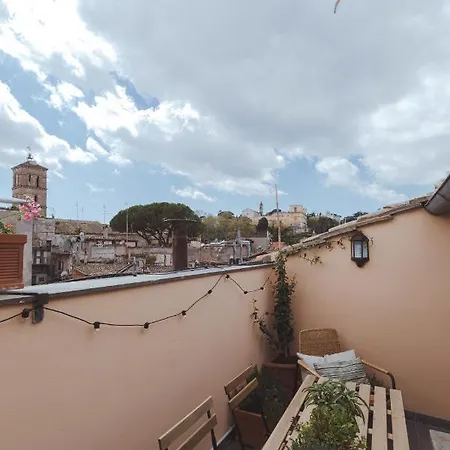 Amazing Penthouse With Terrace And Rooftop In Trastevere Apartment Rome