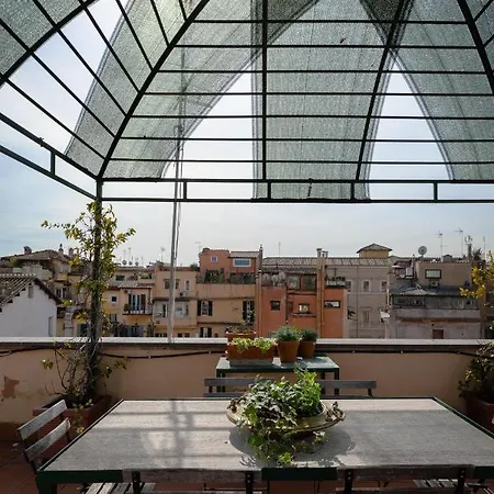 Amazing Penthouse With Terrace And Rooftop In Trastevere Apartment Rome