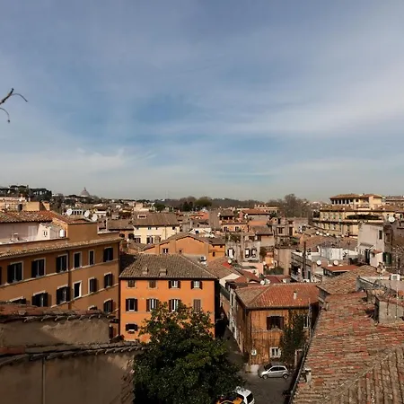 Amazing Penthouse With Terrace And Rooftop In Trastevere Apartment Rome