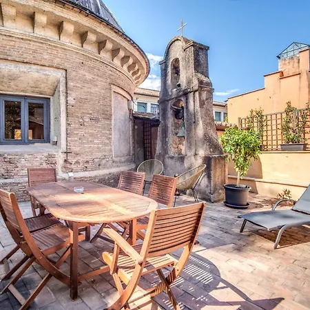 Sant'eligio Attic With Exclusive Terrace Campo Di Fiori *