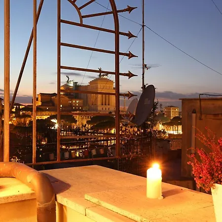 Apartment Maxima: Amazing View Of The Roman Forum Rome