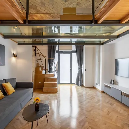 Apartment Iflat Trastevere Crystal Loft Rom