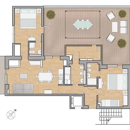 Apartment Guardabassi Collection - Vatican Luxury Terrace By Varental Rome