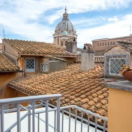 Vittoria Terrace Penthouse At The Spanish Steps Apartment