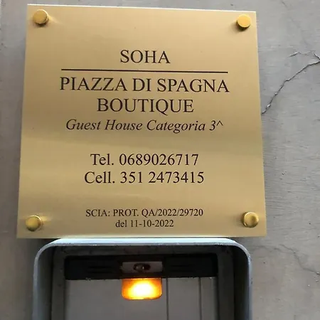 Soha Piazza Di Spagna Boutique Rome