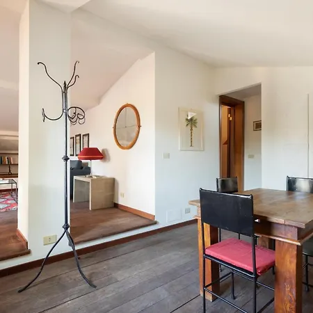 Appartement Bright And Comfy Terraced In Trastevere Rome