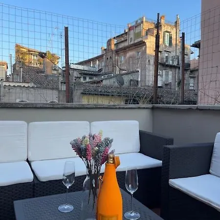 Attico Loft Con Terrazza Via Dei Coronari - Рим