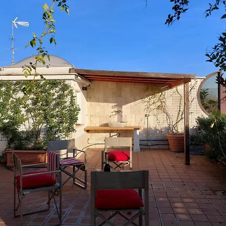 Beautiful Loft In Ponte Milvio With Terrace Appartamento