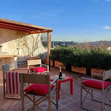 Beautiful Loft In Ponte Milvio With Terrace * Roma