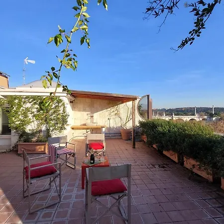 Beautiful Loft In Ponte Milvio With Terrace Appartamento