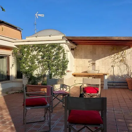 Beautiful Loft In Ponte Milvio With Terrace Appartamento *