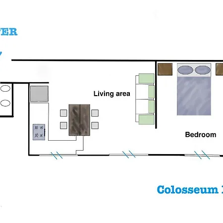 Casa Colosseum Dea * Rome