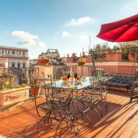 Rooftop Campo Dei Fiori 아파트 로마