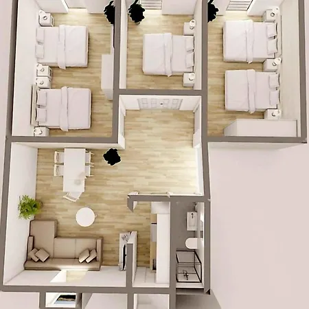 Apartamento Center Roma