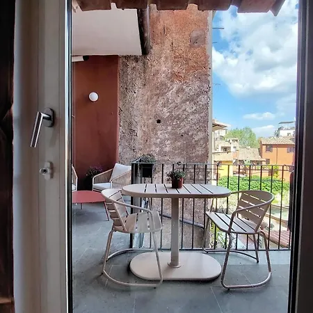 Ych Elegant Flat With Terrace To Trastevere Apartment *