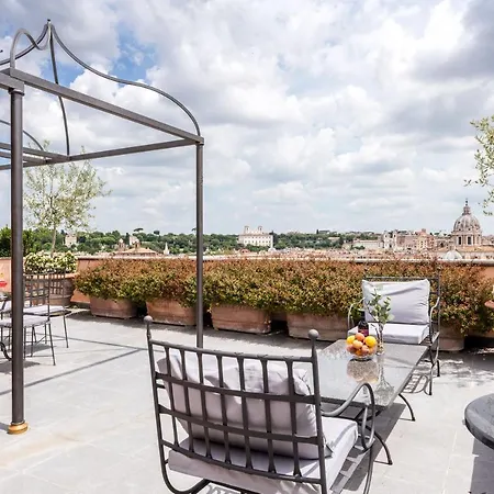 The Rent - Spacious With Terraces With Panoramic View Of Apartment Rome