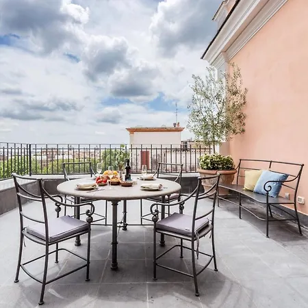 The Rent - Spacious With Terraces With Panoramic View Of Apartment Rome