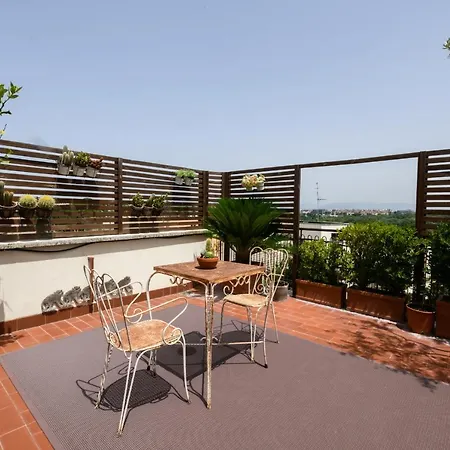 Appartement Rooftop Porretta Citta Giardino Check-in From 3 Pm To 10 Pm *